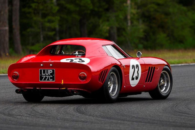 Gehalten hatte ihn ebenfalls ein Ferrari 250 GTO, allerdings mit dem Baujahr 1963. (RM Sotheby's)