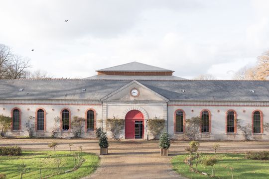 Cour du Puits, einer der beiden historischen Höfe des Nationalgestüts (Haras National).(Bild:  Yon de Poncins)