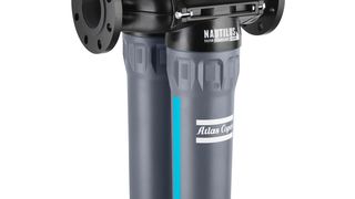 Die Öl-Koaleszenzfilter der UD+-Baureihe erzeugen gegenüber zwei herkömmlichen Filtern bei gleicher Abscheideleistung 40 Prozent weniger Druckabfall. (Bild: Atlas Copco)
