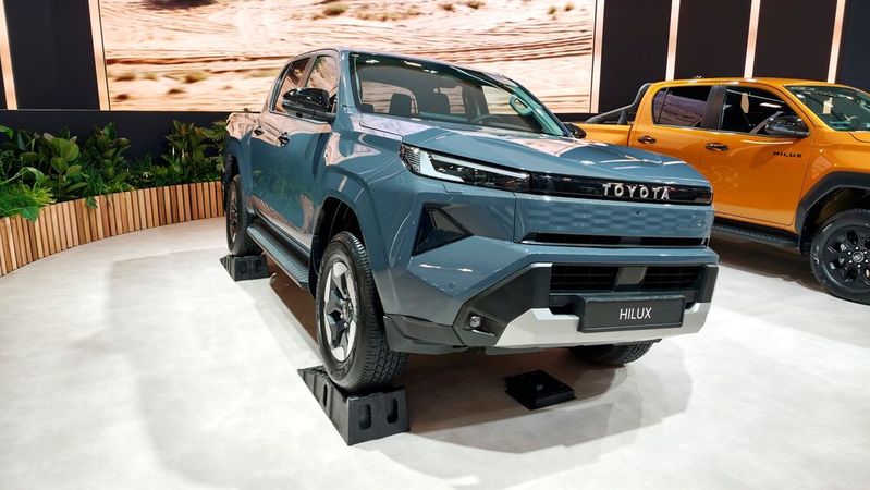 Toyota bringt den Hilux erstmals mit Elektro-Antrieb in den Verkauf.(Bild:  Wehner - VCG)