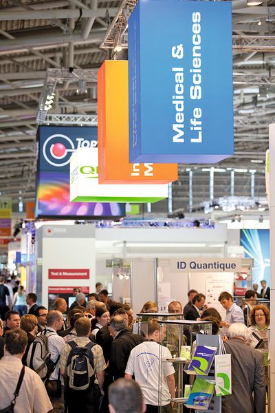 Fachmesse und Kongress: Die Laser World of Photonics thematisiert die Einsatzmöglichkeiten von Lasern in der Medizin. (Bild: Messe München GmbH)