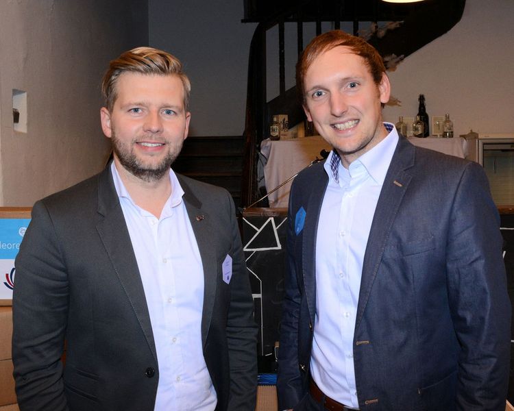 Spezialisten für Sprachaufzeichnung (v. l.): Michael Krause (ASC Technologies) und Frank Wutzler (Nfon) (Vogel IT-Medien)