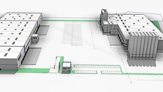 Annimation des gelanten Greiwing-Neubaus in Burghausen (Bild: Greiwing)