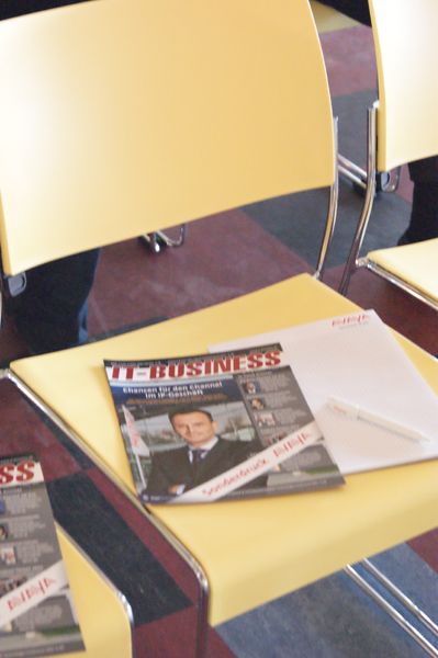 Auch die IT-BUSINESS war natürlich stark vertreten. (IT-BUSINESS)