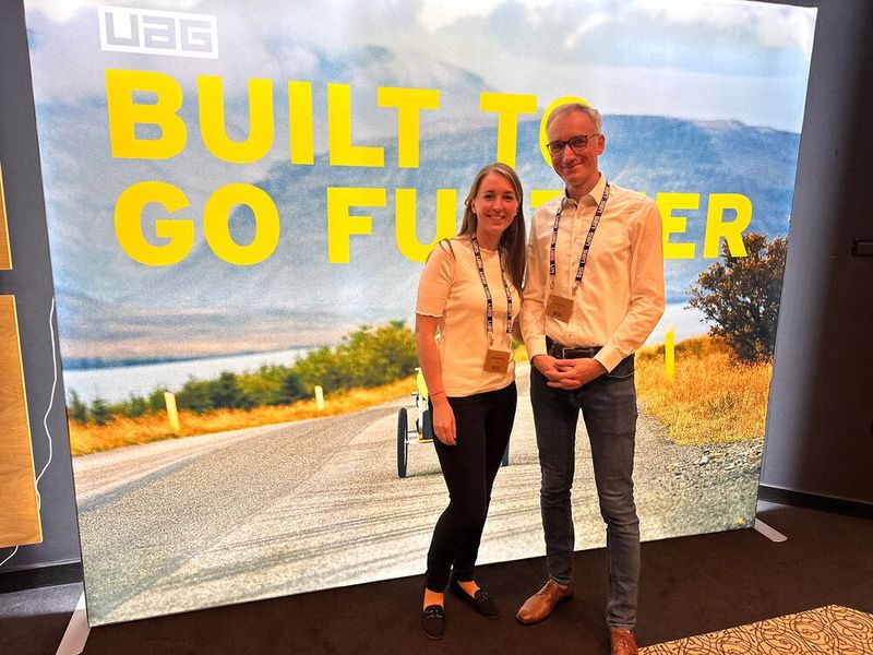 Tatjana Wismeth mit ihrem Kollegen Jan Lorbach (GfK), der wieder als Gastredner dabei ist. (Bild: Vogel IT-Medien GmbH)