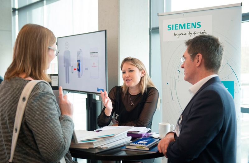 HANNOVER MESSE / CeMAT Preview am 6. Februar 2018 in der Halle 19 auf dem Messegelände Hannover. (Bild: Siemens AG)