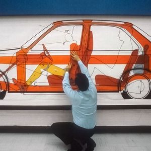 Ziel der Opel-Ingenieure war es, den Passagieren des OSV 40 innen genauso viel Platz zur Verfügung zu stellen, wie jenen eines normalen C-Kadett.(Bild:  Opel)