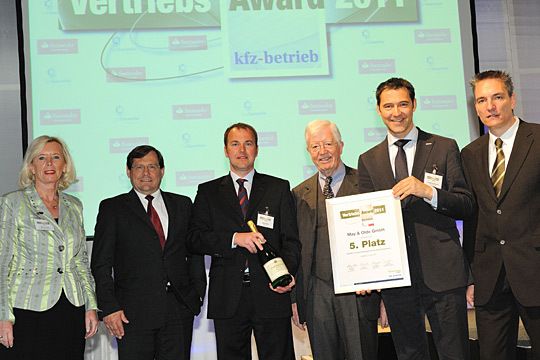 Über Platz fünf freute sich das Autohaus May & Olde. Der BMW-Händler investiert für gute Vertriebsergebnisse in seine Mitarbeiter, da deren Leistungsfähigkeit den Erfolg gewährleistet. (Archiv: Vogel Business Media)
