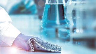 Abb. 1: Eine nachhaltige Reinigung bzw. Desinfektion von Laboroberflächen verhindert, dass einzelne Prozessschritte gefährdet werden. (Chemische Fabrik Dr. Weigert)
