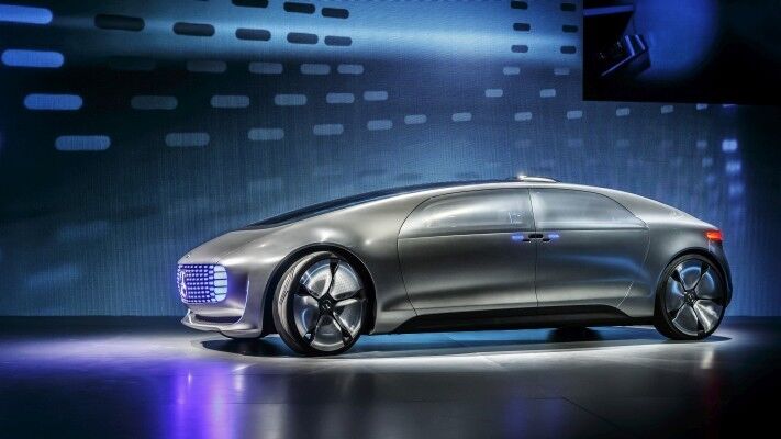 Der Mercedes-Benz F 015 Luxury in Motion: Vorbote einer Mobilitätsrevolution (Bild: Mercedes-Benz)