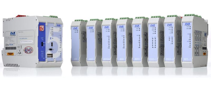 FW-5 - SAE IT-systems (2010) - Das net-line FW-5 der SAE IT-systems ist ein PowerCube auf kleinstem Raum. Die intelligente Kleinstation der Produktserie series5 integriert sich perfekt in die dezentrale Intelligenz von Smart Grids zur Automatisierung von Strom und Versorgungsnetzen.  (Bild: SAE IT-systems)