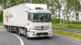 Daimler Truck produziert den E-Actros bislang in einer Kleinserie. Der offizielle Serienstart steht kurz bevor. (Bild: Daimler Truck AG)