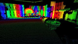 Kombinierte Lidar-Punktwolke mit HD-Auflösung und Reichweite. (Continental)