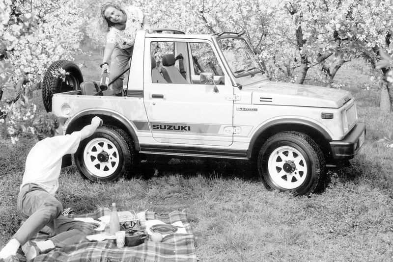 Die vierte Jimny-Generation (ab 1981) hieß zunächst SJ 410. (Suzuki)