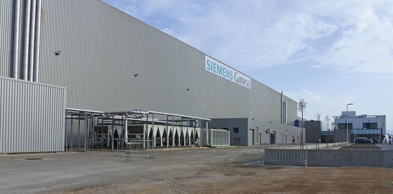 Die Siemens-Gamesa-Fabrik in Tanger reiht sich in weltweit verteilte Standorte ds Konzerns ein. Hier sollen Winkraftanlagen-Rotorblätter für Afrika, den Nahen Osten und Südeuropa produziert werden.  (Isenburg)