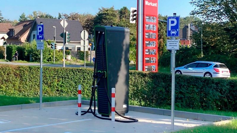 Die Schnelllader verbreiten sich in Deutschland. Viele neue Ladepunkte haben eine hohe kW-Zahl.(Bild:  Westfalen AG, Münster)