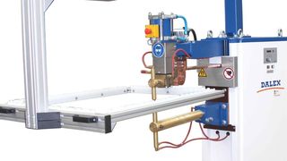 Dalex Lean-Klasse L4 mit Gestell (Bild: Dalex Schweißmaschinen)