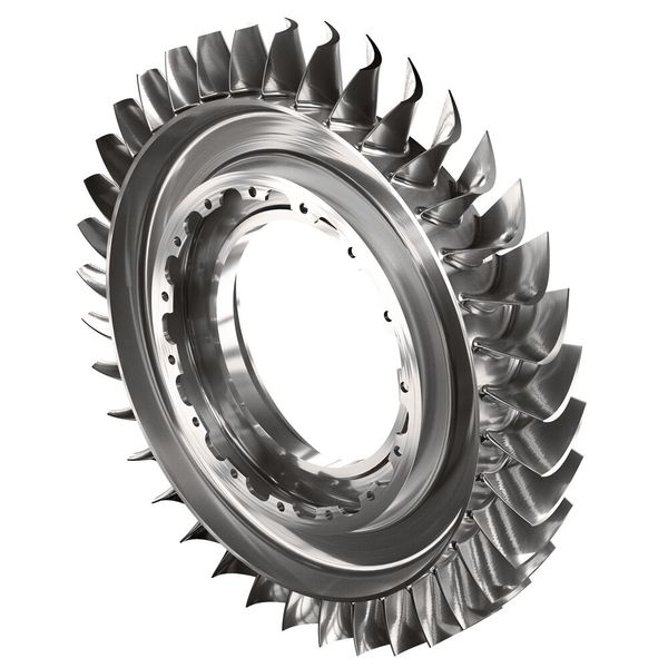 Keramikfräser behalten ihre Härte auch bei hohen Temperaturen und eignen sich damit insbesondere für die Bearbeitung von Blisks in der Luftfahrtindustrie. (Bild: Sandvik)