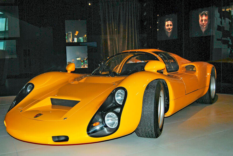 ... oder den Porsche 910 E – eine Limited Edition mit 2-Gang-Getriebe und 360 kW Leistung, die es von 0 auf 100 km/h in 2,5 Sekunden schafft. (Automobil Industrie/Svenja Gelowicz)