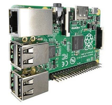 Raspberry Pi B+: Neues Format mit 4 x USB, 40-Pin-Leiste, Mikro-SD (Bild: reichelt)