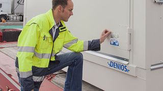 Gemäß den Vorschriften der neuen Norm DIN EN 1090 tragen Stahl- und Aluminiumbauprodukte von Denios jetzt das CE-Kennzeichen. (Bild: Denios)
