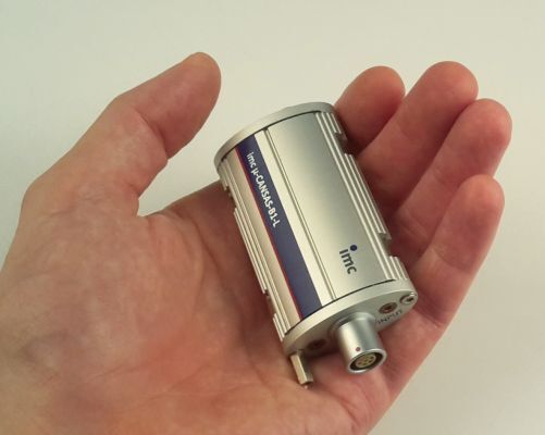 Bild 4: Ein aktueller einkanaliger Miniatur-DMS-Verstärker mit digitaler CAN-Schnittstelle, der dezentral als intelligenter Sensor installierbar ist. (imc Meßsysteme)