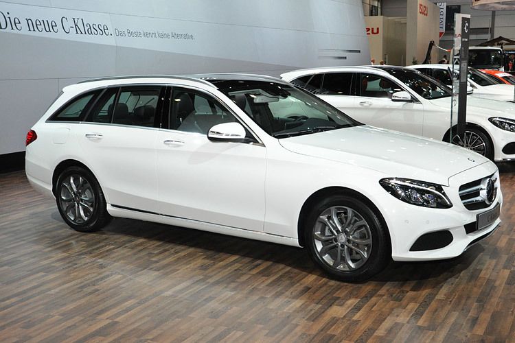 Kurz vor der IAA wurde das Kombimodell der C-Klasse im Mercedes-Werk Bremen vorgestellt und nun auf der AMI erstmals dem Publikum präsentiert. (Foto: Grimm)