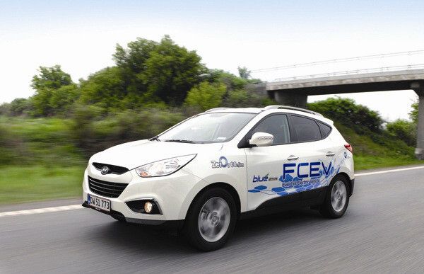 Hyundai stellt in Genf sein erstes Brennstoffzellenauto ix35 Fuel Cell vor, das in Serie gehen soll (Bild: Hyundai)