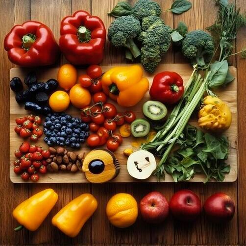 The poll found that among adults whose health care providers have spoken with them about type 2 diabetes, 57 % are aware that high vegetable intake decreases their risk, and 34 % are aware that high fruit intake decreases their risk. (Source:  Pixabay)