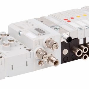 Aventics Advanced Valve Systeme mit OPC UA sind eine digitale Zwillingslösung, die sowohl die Interoperabilität gewährleisten als auch die Produktivität und Effizienz verbessern soll.(Bild:  Emerson Automation Solutions)