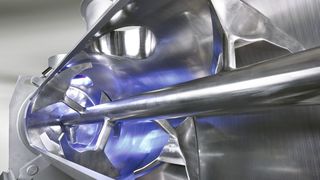 Selbst bei hohen Mischgutdurchsätzen wird eine intensive Vermischung erreicht.  (Bild: Lödige)