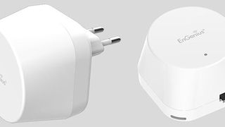 Der EnGenius EMD1 Mesh Dot für die Steckdose bietet u.a. einen RJ45-Gigabit-Ethernet-Anschluss. (EnGenius)
