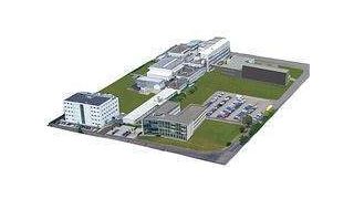 3D-Darstellung des Standorts Laupheim  (Bild: Rentschler Biotechnologie)