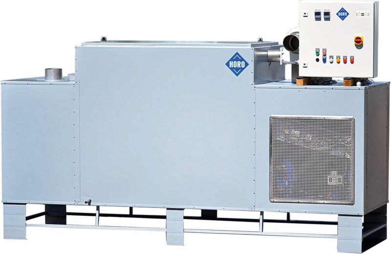 Der Einsatz von K-Dry ist besonders geeignet für die Lebensmitteltrocknung und -verarbeitung und Pharmaindustrie. (Bild: Horo)