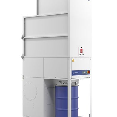 Die Absaug- und Filteranlage ULT 2500.1 ist laut Hersteller für die sichere Filtration größerer Staubmengen in unterschiedlichen industriellen Anwendungen ausgelegt. (Bild: ULT)