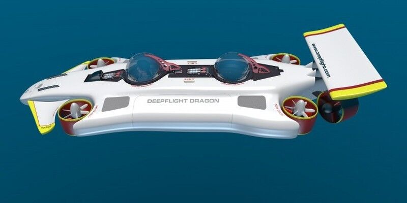 Der DeepFlight Dragon: Das U-Boot für Jedermann (Bild: DeepFlight)