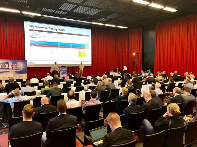 Die Keynote von Erik Auer und Dr. Wolfgang Heider drehte sich praxisnah um Software-Deployment bei Raiffeisen Informatik. (Vogel IT-Medien)