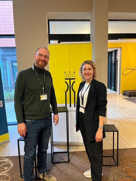 Referent Dr. Florian Zischka, Deloitte  und Anna Diehl von  PTS (Bild: PTS Schnettler)