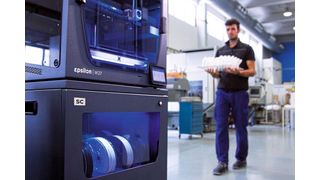 Ins Smart Cabinet passen 8 Spulen. (Bild: BCN3D)