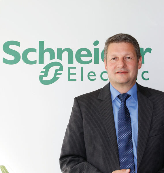 Jürgen Siefert, Leiter des Geschäftsbereichs Industry OEM. (Bild: 2015 Thomas Hammermeister, Schneider Electric)