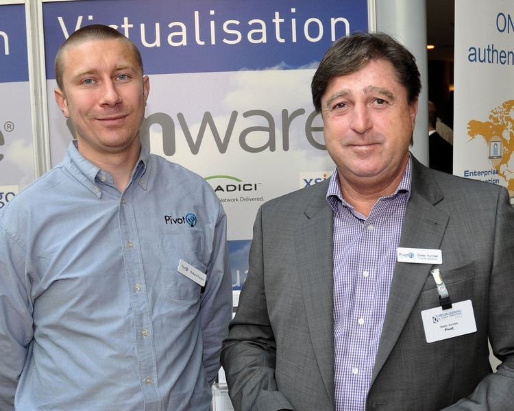 Richard Francis (li.) und Dieter Kondek (beide Pivot). (Archiv: Vogel Business Media)