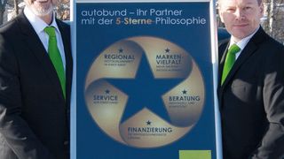 Gesellschafter Erich Laube (links) und Heiko Patzer wollen das Partnernetz weiter ausbauen. (Autobund)