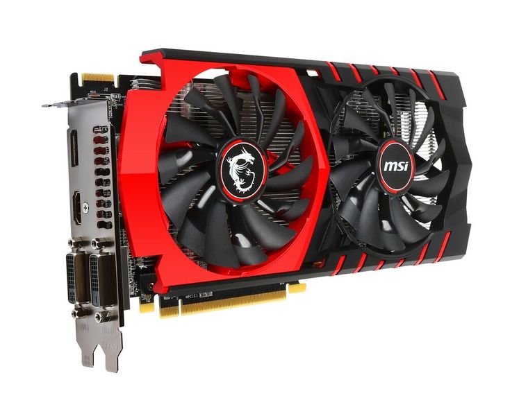 Die R7 370 Gaming 4G ist das leistungsfähigste Modell der R7-300-Modellpalette von MSI. Karten mit Radeon R7 370 unterstützen allerdings kein Freesync. (Bild: MSI)