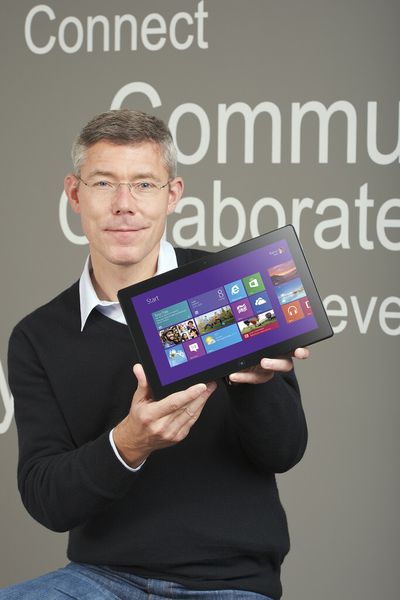 Christian P. Illek, Vorsitzender der Geschäftsführung Microsoft Deutschland und Area Vice President International, ist zuversichtlich, dass Microsoft mit Windows 8 wieder ganz vorne im Mobile-Segment mitspielt. (Bild: Microsoft)