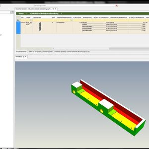 Die Software analysiert die Bauteilgeometrien, Toleranzen sowie Oberflächengüten und bestimmt daraus relevante Eigenschaften wie Anzahl und Dimensionen von Wellenabsätzen, Frästaschen oder Passungen.