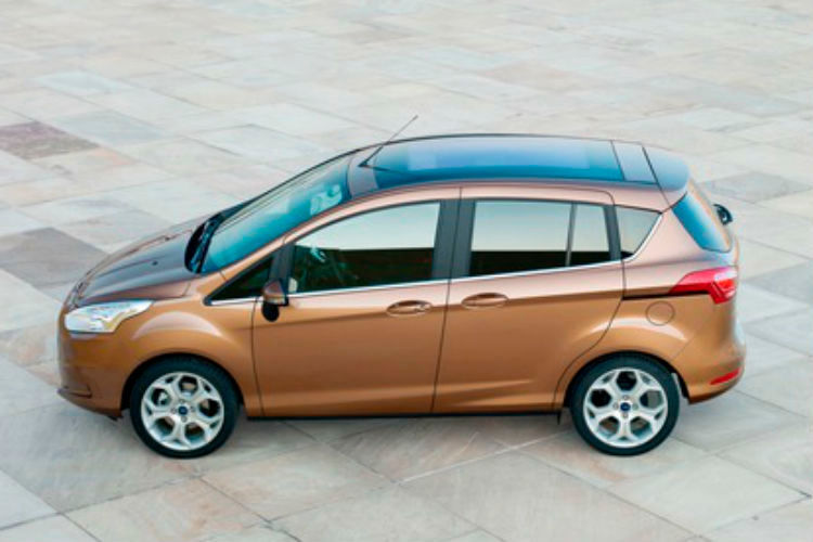 Der Ford B-Max mit 1,0-Liter-Ecoboost-Benzinmotor schafft es in der Kategorie „Minivan“ auf den Bronze-Rang. (Foto: Ford)