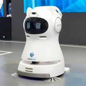 Das ist der niedliche Kleenbot von Keenon.(Bild:  Keenon)