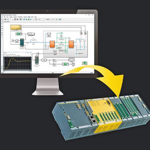 M-Target for Simulink ermöglicht eine nahtlose Programmierung der M1-Echtzeitsteuerung.