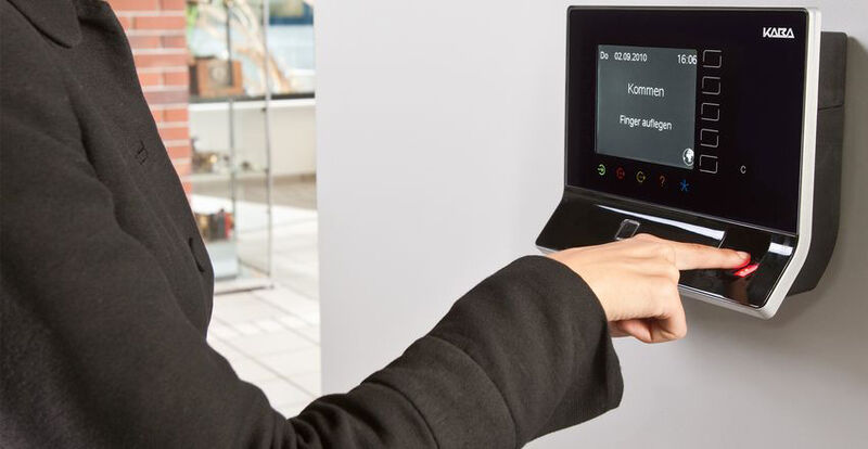 In Unternehmen kommen vermehrt biometrische Systeme wie Fingerabdruck-Scanner zum Einsatz.