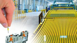 Bei den Flachglasbearbeitungsstraßen setzt die Grenzebach Maschinenbau GmbH auf die Push-In-Anschlussklemmen von Phoenix Contact.  (Bild: Phoenix Contact)